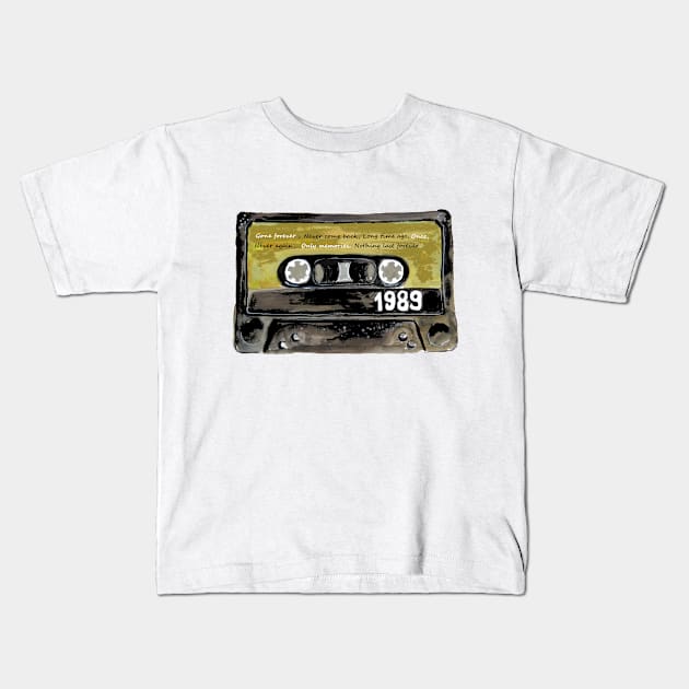 Memories 89 Kids T-Shirt by msmart